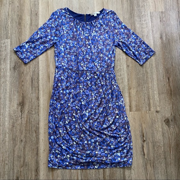 Boden Dresses & Skirts - Boden Sophia Blue Purple Floral Dress